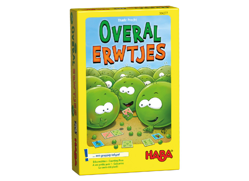 Spellen - Haba - wiskundig spel - overal erwtjes