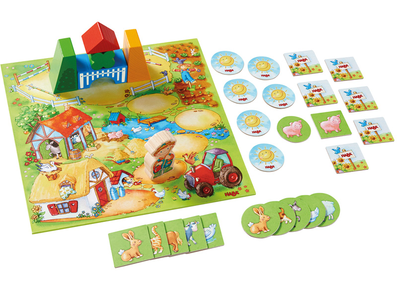 Spellen - Haba - mijn eerste spellen - op de boerderij