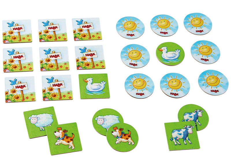 Spellen - Haba - mijn eerste spellen - op de boerderij