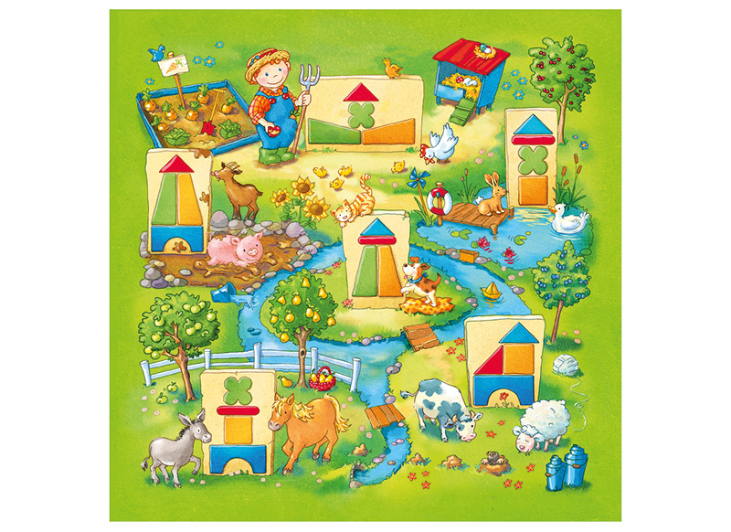 Spellen - Haba - mijn eerste spellen - op de boerderij