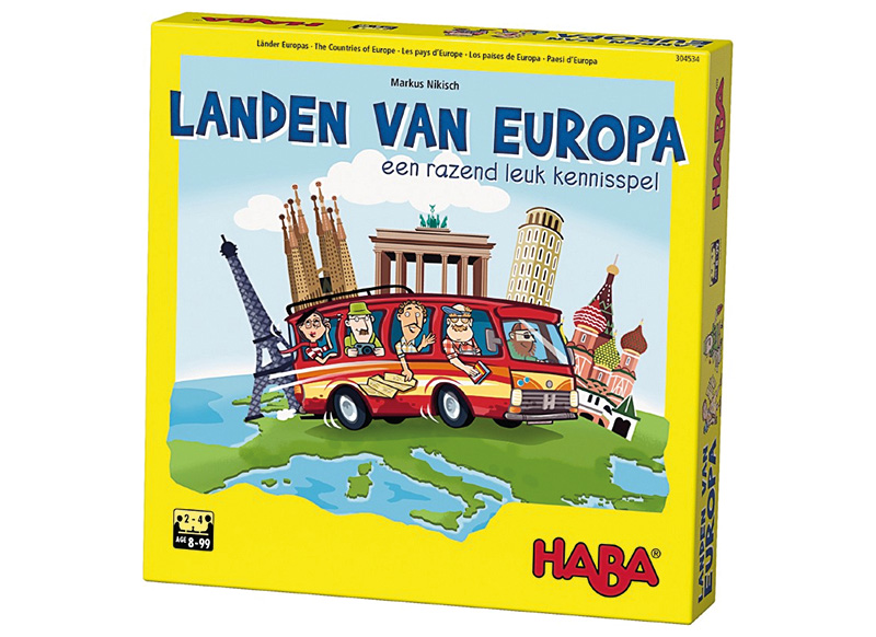 Spellen - Haba - landen van europa