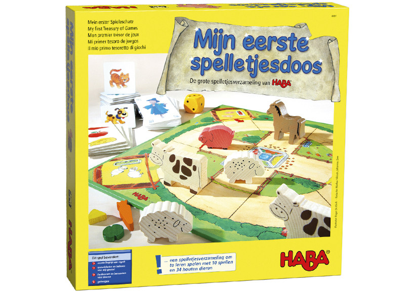 Spellen - Haba - mijn eerste spelletjesverzameldoos