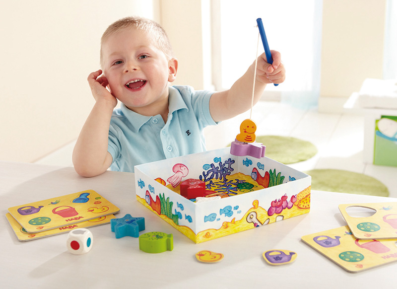 Spellen - mijn eerste spellen - Haba - visjes vangen