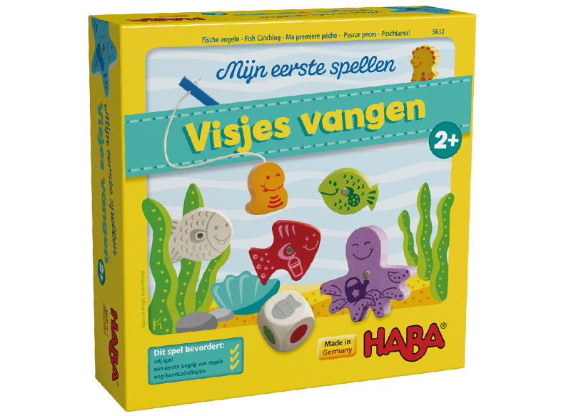 Spellen - mijn eerste spellen - Haba - visjes vangen