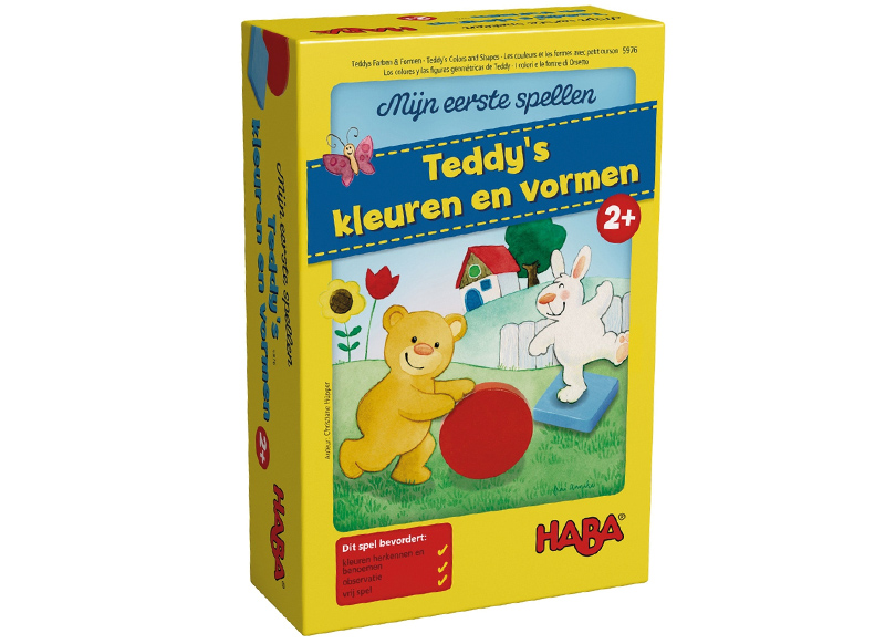 Spellen - mijn eerste spellen - Haba - teddys kleuren en vormen