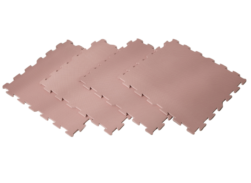 Matten - tegelmat - Scandic - leverbaar in 4 kleuren - tape pink - set van 4
