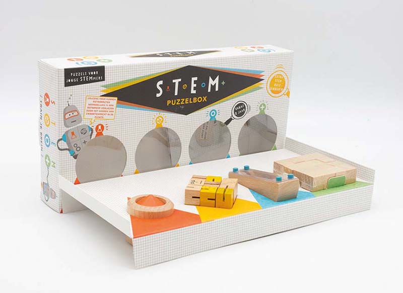 STEM-puzzel / STEAM-puzzel - Puzzelbox - per spel