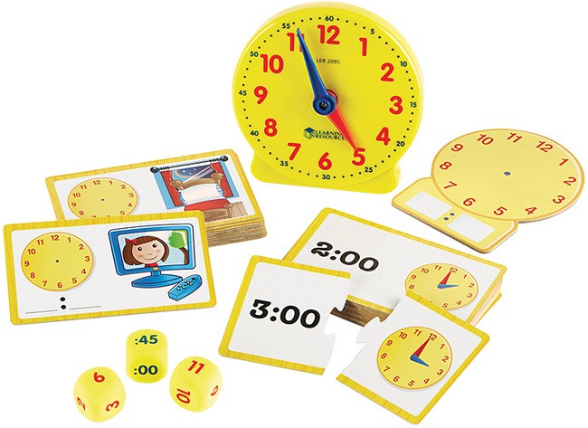 Spel - kloklezen - Learning Resources - Time Activity Set - per spel