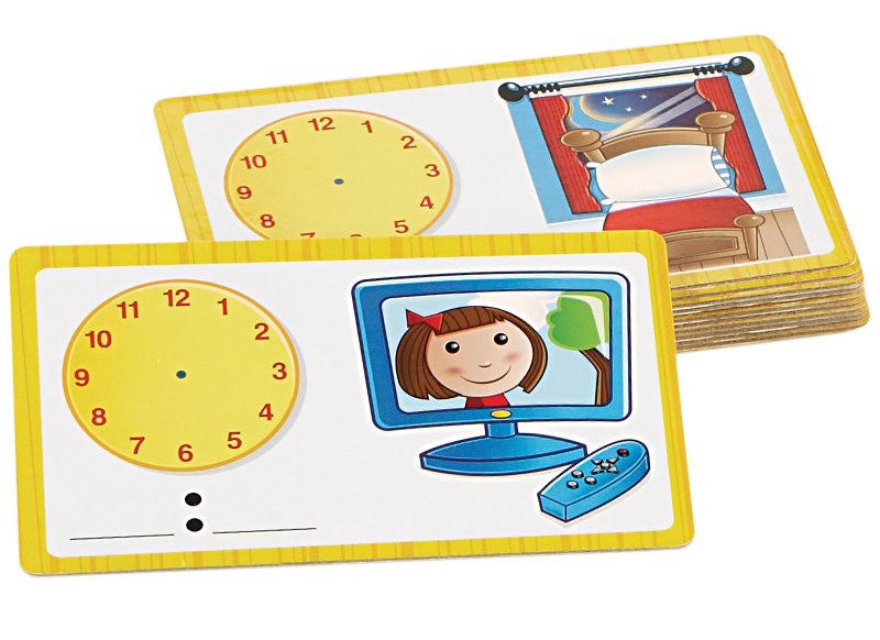 Klok lezen - Learning Resources - Time Activity Set - per spel