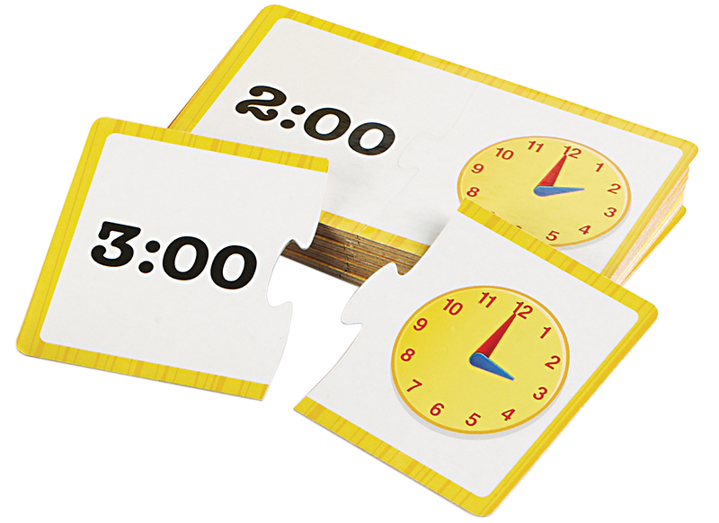 Klok lezen - Learning Resources - Time Activity Set - per spel