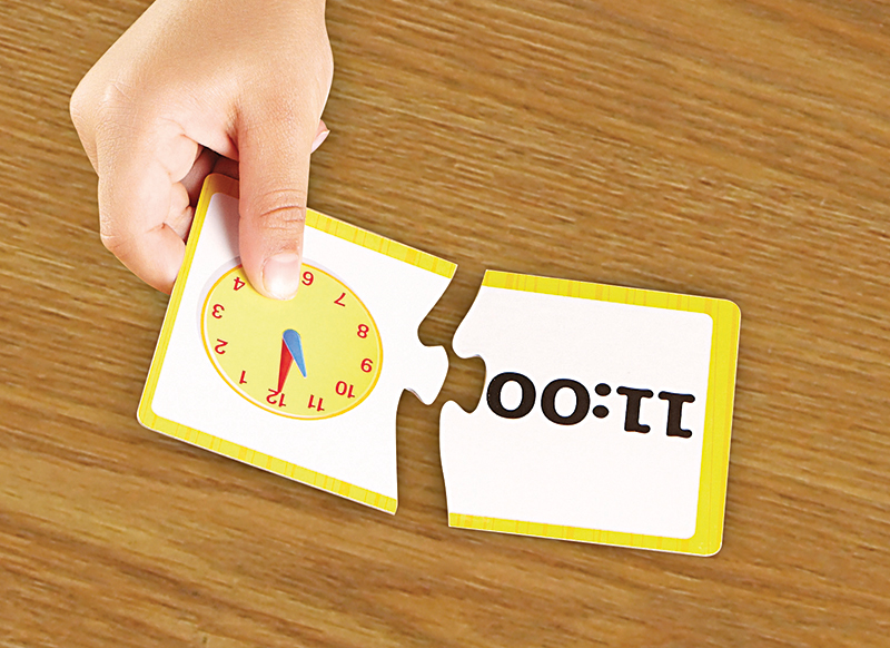 Klok lezen - Learning Resources - Time Activity Set - per spel
