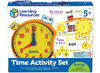 Klok lezen - Learning Resources Time Activity Set - per spel