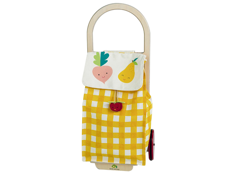 Winkelhoek - hout - Tender Leaf - Shopping Trolley - per stuk