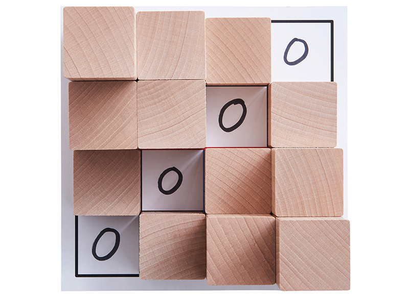 Houten blokken - clever up! bouwstenen - Haba - set van 108