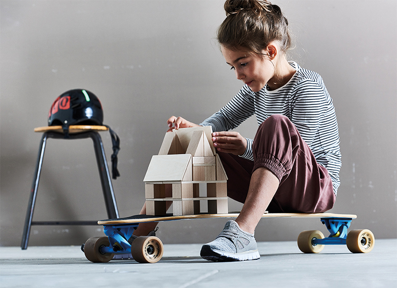 Houten blokken - clever up! bouwstenen - Haba - set van 108