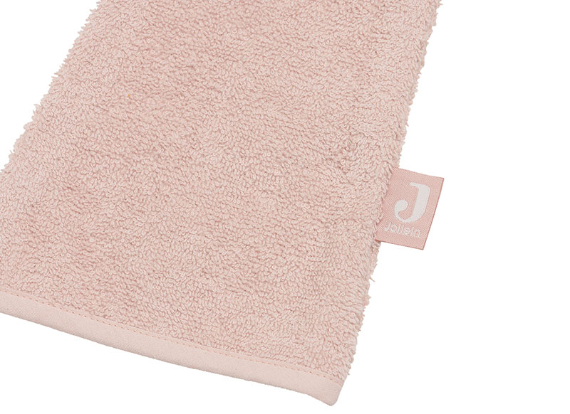 Washand - Jollein - badstof - pale pink - per stuk