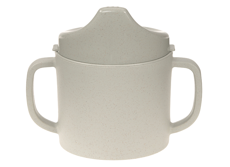 Eetgerei - beker - Lassig - drinkbeker met tuit antislip - Uni - per stuk - leverbaar in 4 kleuren