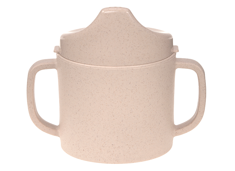 Eetgerei - beker - Lassig - drinkbeker met tuit antislip - Uni - per stuk - leverbaar in 4 kleuren
