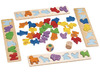 Kleur en vorm - Gogo Toys - dieren - hout - per spel