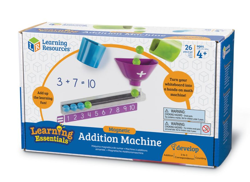 Spel - rekenspel - Learning Resources Magnetic Addition Machine - rekenen - per spel
