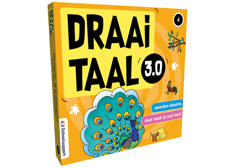 Spel - taalspel - Draaitaal 7+ - woorden draaien - per spel