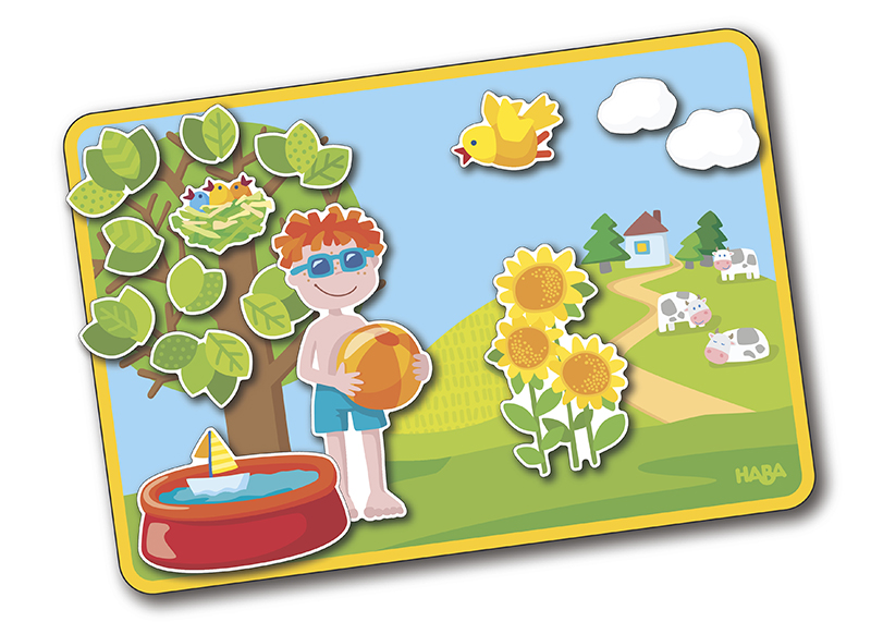 Magneetspeldoos - Haba - de seizoenen