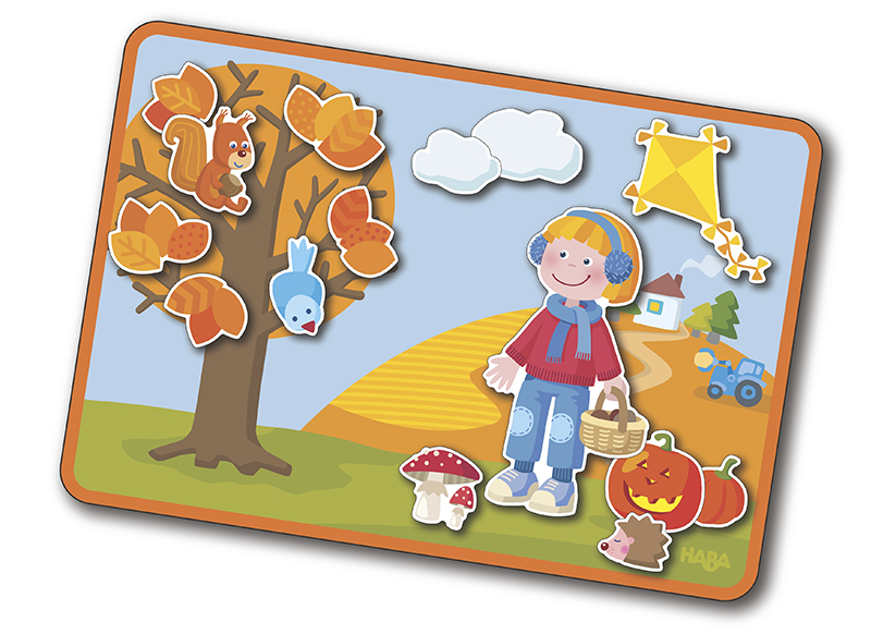Magneetspeldoos - Haba - de seizoenen