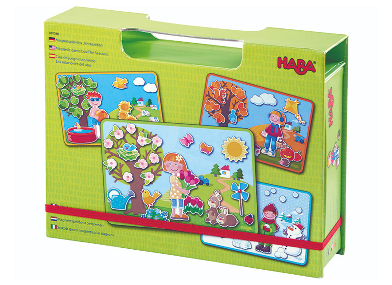 Magneetspeldoos - Haba - de seizoenen