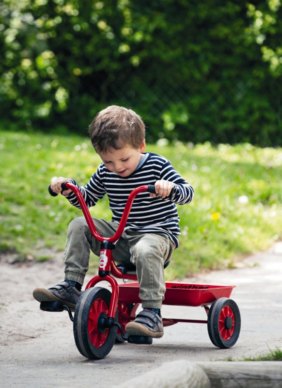 Fietsjes - Winther - Mini Viking - Driewieler Met Kar - per stuk