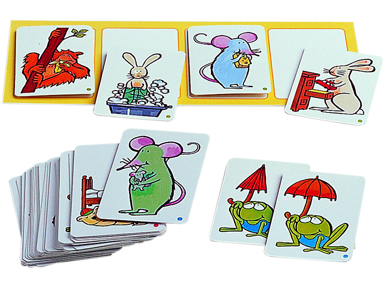 Spel - taalspel - Nathan - zinnen bouwen - lottoborden - per spel