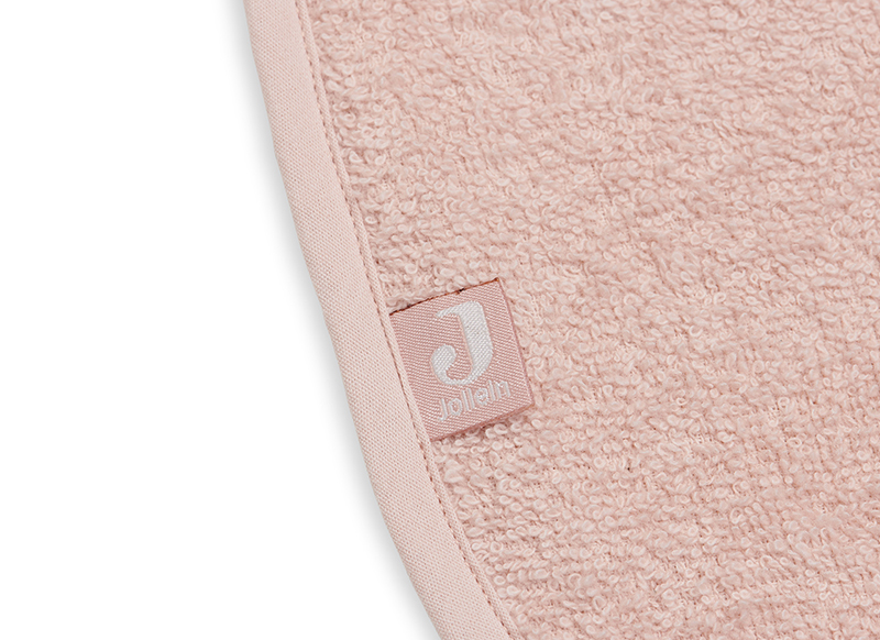 Slab - Jollein - badstof - pale pink/nougat/caramel - per 3 stuks