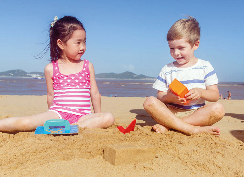 Zand en water - Hape - bouwset - 3-delig