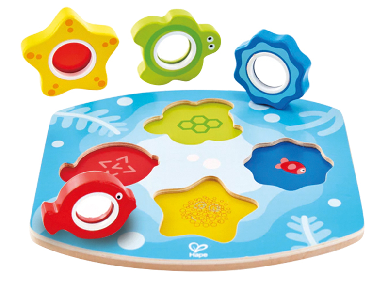 Puzzel - Hape - ontdekpuzzel - ocean lens