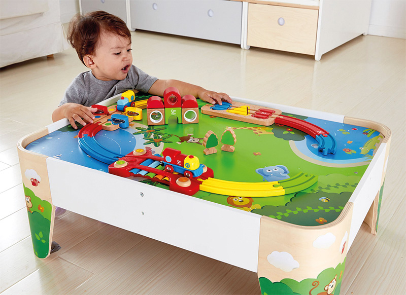 Spoorbaan - Hape - speeltafel
