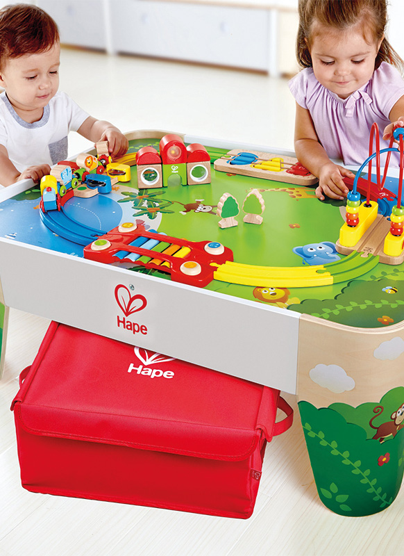 Spoorbaan - Hape - speeltafel