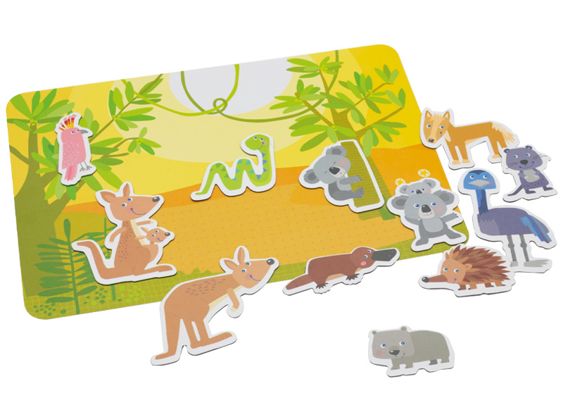 Magneetspeldoos - Haba - wereld van de dieren
