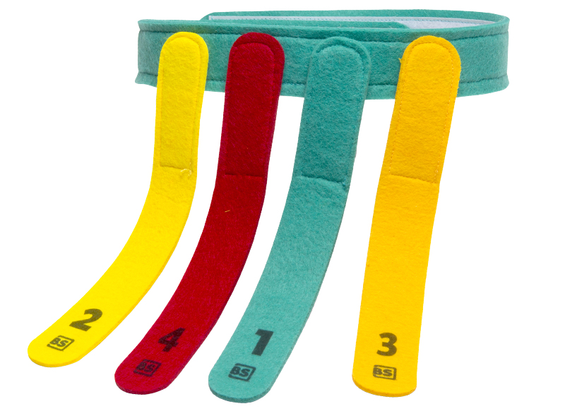 Spel - Dassenroof - bewegen - set van 4