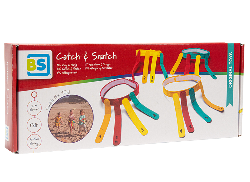 Spel - Dassenroof - bewegen - set van 4