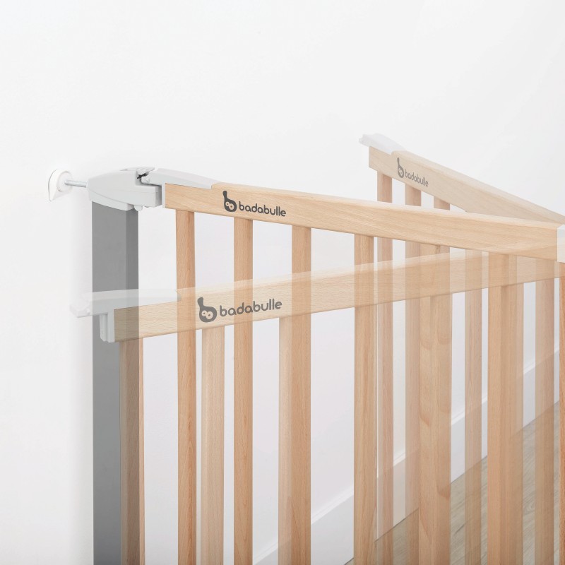 Veiligheidshek - Badabulle Extension Safe & Lock - hout-metaal - per stuk