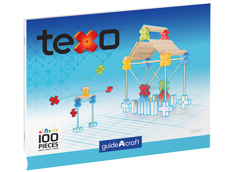 Bouwset - Guide Craft - Texo - set van 100 assorti