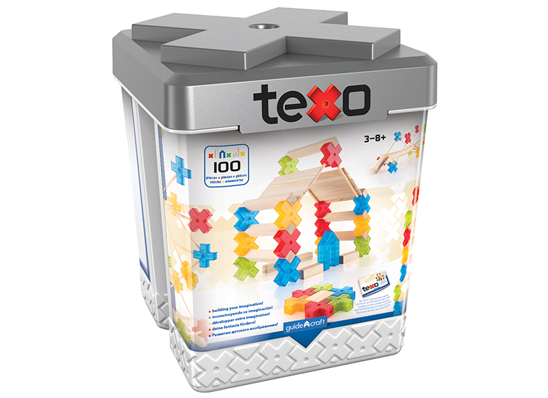 Bouwset - Guide Craft - Texo - set van 100 assorti