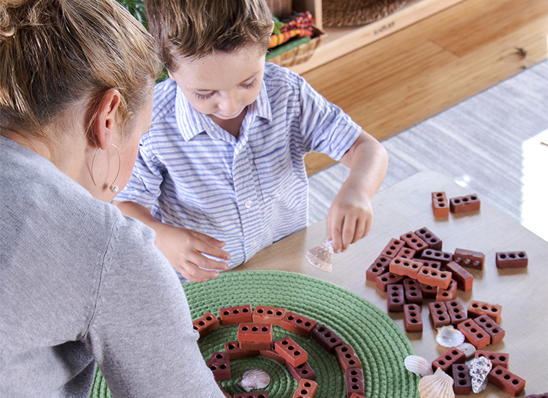 Bouwset - bakstenen - Guide Craft - Little Bricks - per set