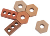 Bouwset - hexagon blokken - Guide Craft - Little Pavers - per set