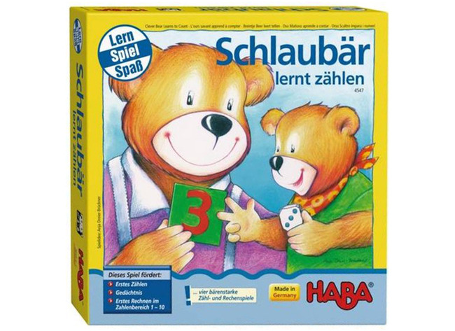 Initiatie wiskunde - spel - Haba - breintje beer leert tellen