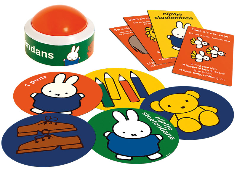 Spellen - mijn eerste spellen - nijntje stoelendans