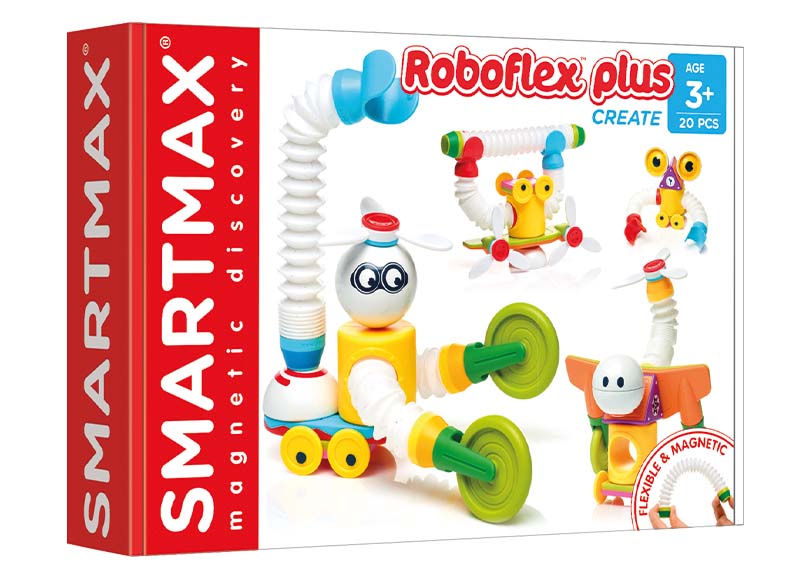 Bouwset - SmartMax - Roboflex - large - magnetisch - set van 20