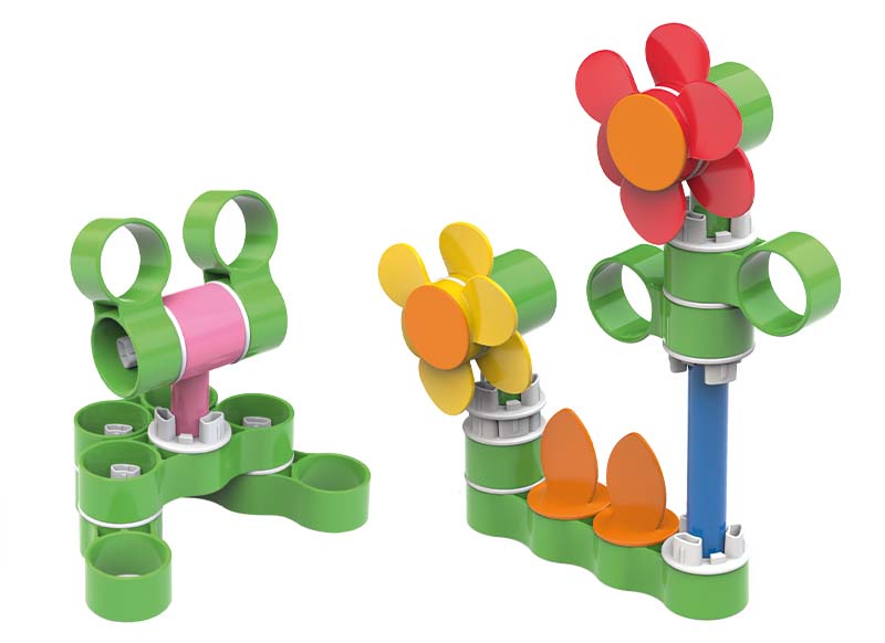 Bouwset - vormen - Labolud - medium pakket - voordeelpakket - set van 275 assorti