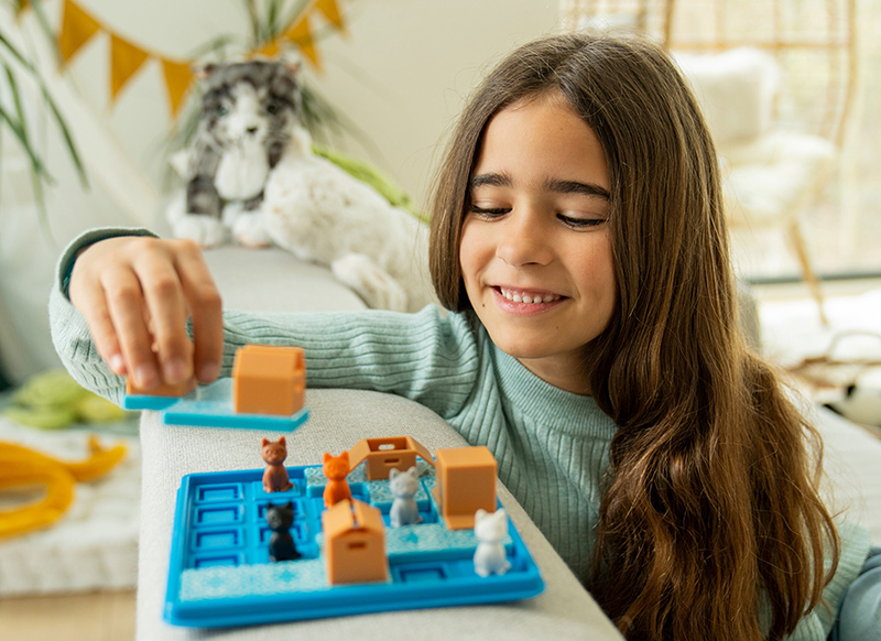 Denkspel - SmartGames Cats & Boxes - per spel