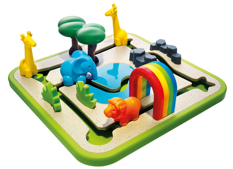 Denkspel - SmartGames Safari Park - Junior - logisch inzicht  - per spel