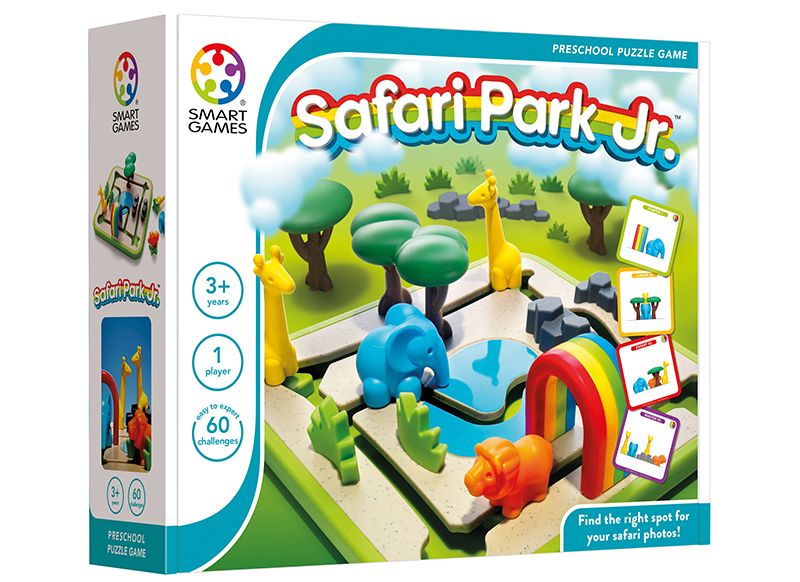 Denkspel - SmartGames Safari Park - Junior - logisch inzicht  - per spel